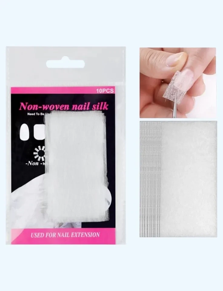 ✨ Fibra de Seda para Extensão de Unhas – Estrutura, Resistência e Alongamento Profissional ✨ - 1