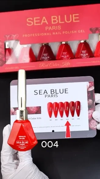 Esmalte Sea Blue Coleção Vermelho 004 | 12ml - 1