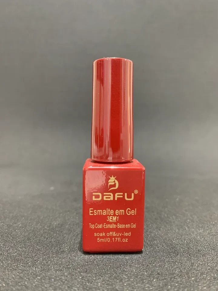 Esmalte em Gel 3 em 1 DAFU – 5ml Tom Vermelho 009 | Lançamento SEM HEMA E TPO - 1