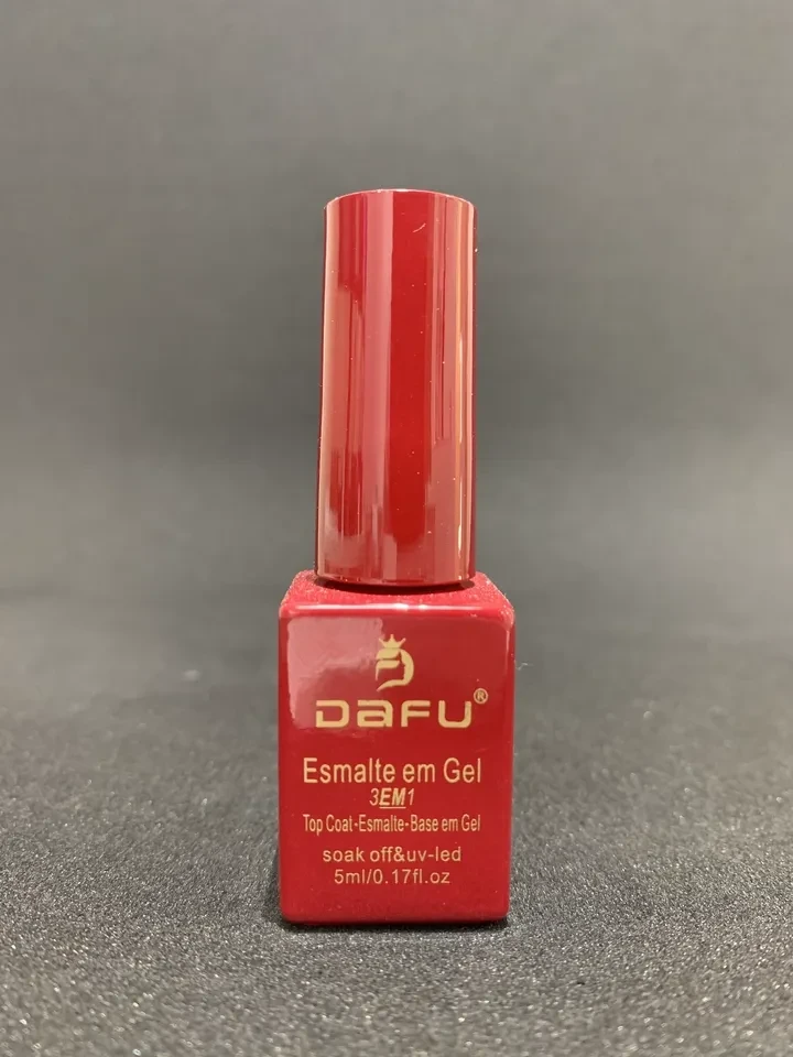 Esmalte em Gel 3 em 1 DAFU – 5ml Tom Vermelho 003 | Lançamento SEM HEMA E TPO - 1