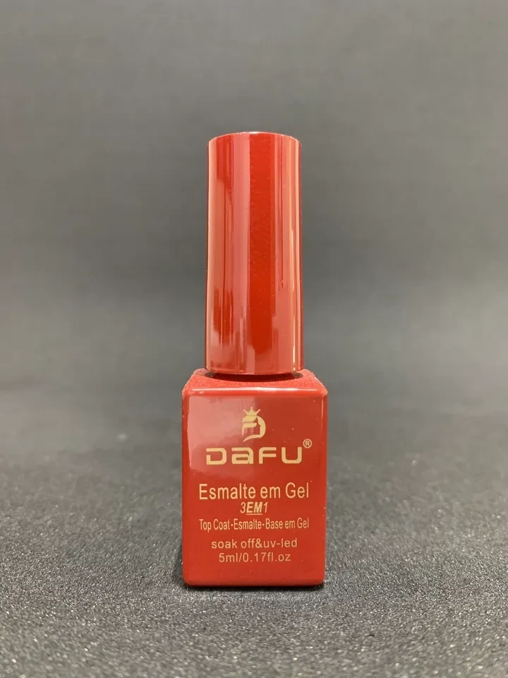Esmalte em Gel 3 em 1 DAFU – 5ml Tom Vermelho 004 | Lançamento SEM HEMA E TPO - 1
