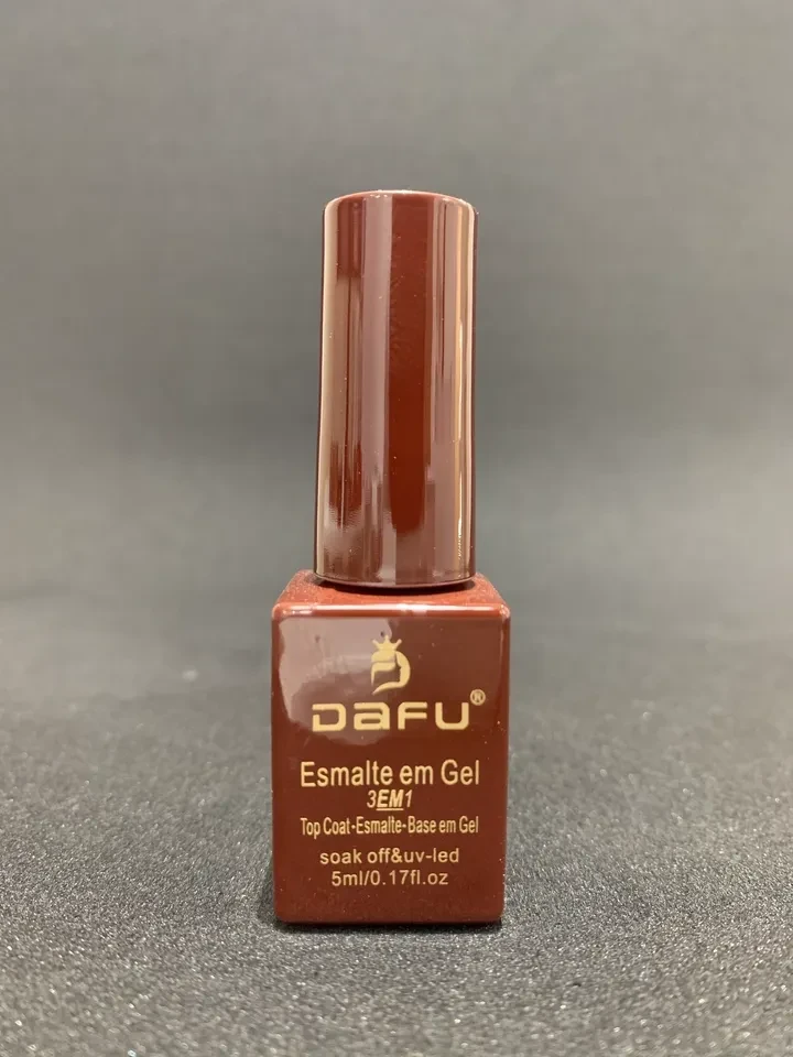 Esmalte em Gel 3 em 1 DAFU – 5ml Tom Vermelho 008 | Lançamento SEM HEMA E TPO - 1