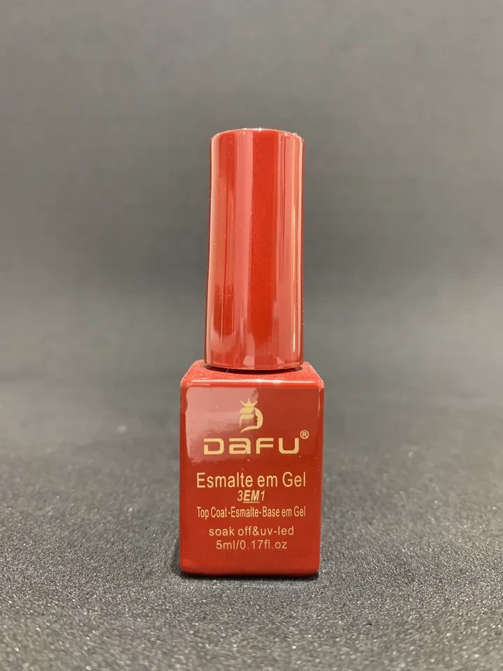 Esmalte em Gel 3 em 1 DAFU – 5ml Tom Vermelho 002 | Lançamento SEM HEMA E TPO - 1