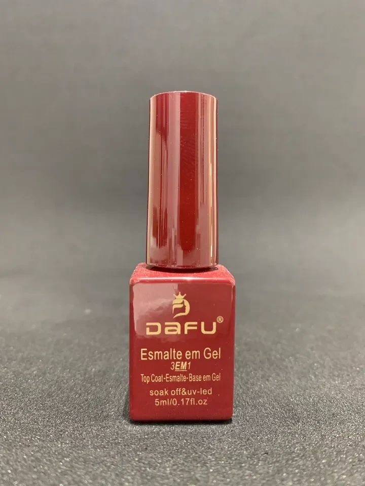 Esmalte em Gel 3 em 1 DAFU – 5ml Tom Vermelho 007 | Lançamento SEM HEMA E TPO - 1