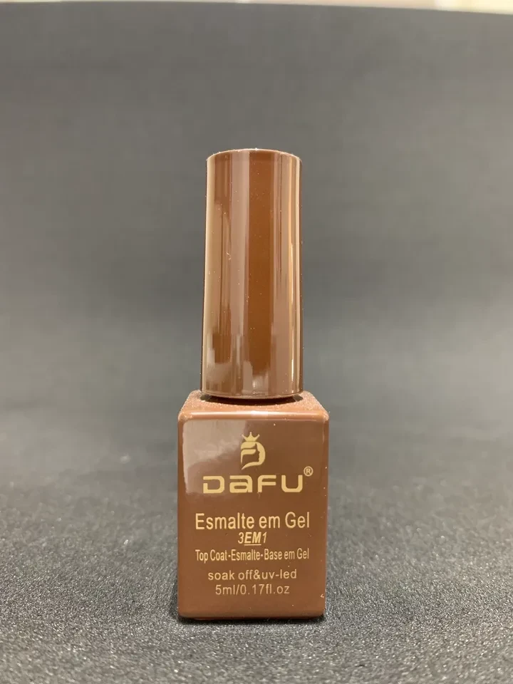 Esmalte em Gel 3 em 1 DAFU – 5ml Tom Marrom 012 | Lançamento SEM HEMA E TPO - 1