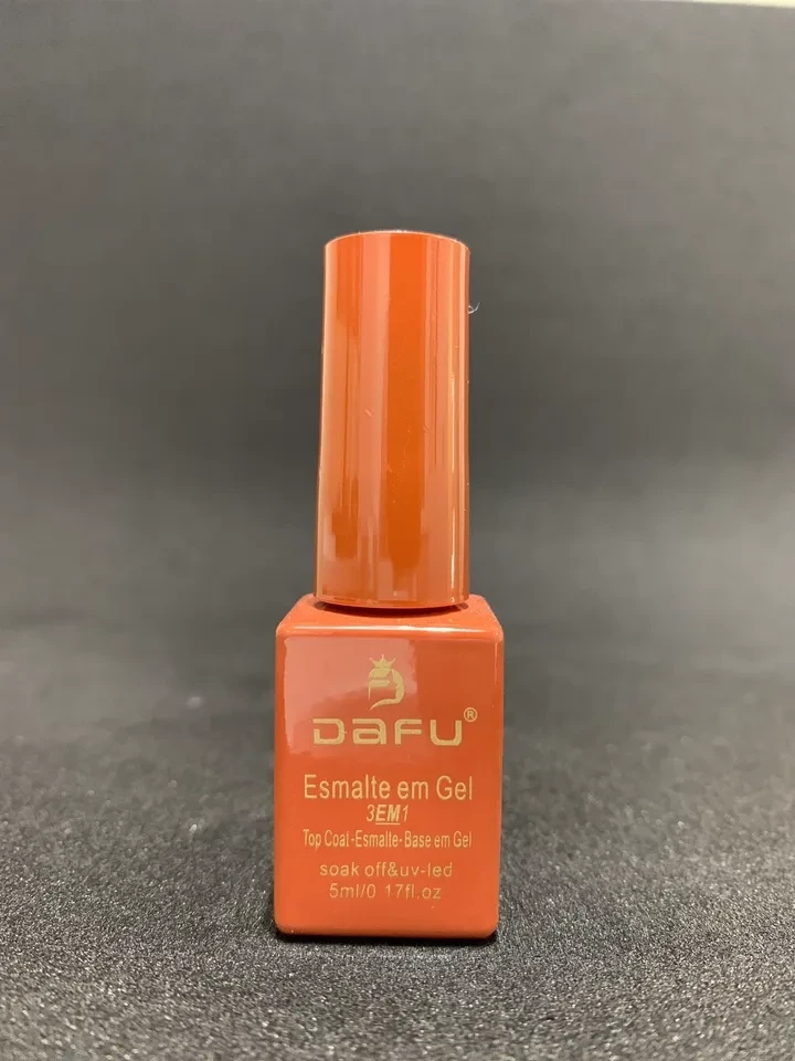 Esmalte em Gel 3 em 1 DAFU – 5ml Tom Marrom 001 | Lançamento SEM HEMA E TPO - 1