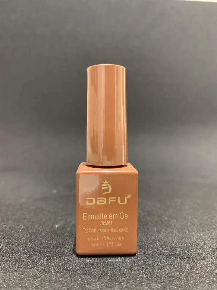 Esmalte em Gel 3 em 1 DAFU – 5ml Tom Marrom 004 | Lançamento SEM HEMA E TPO - 1