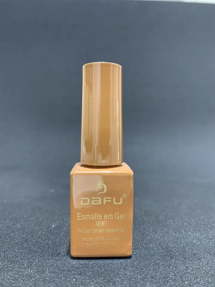 Esmalte em Gel 3 em 1 DAFU – 5ml Tom Marrom 010 | Lançamento SEM HEMA E TPO - 1
