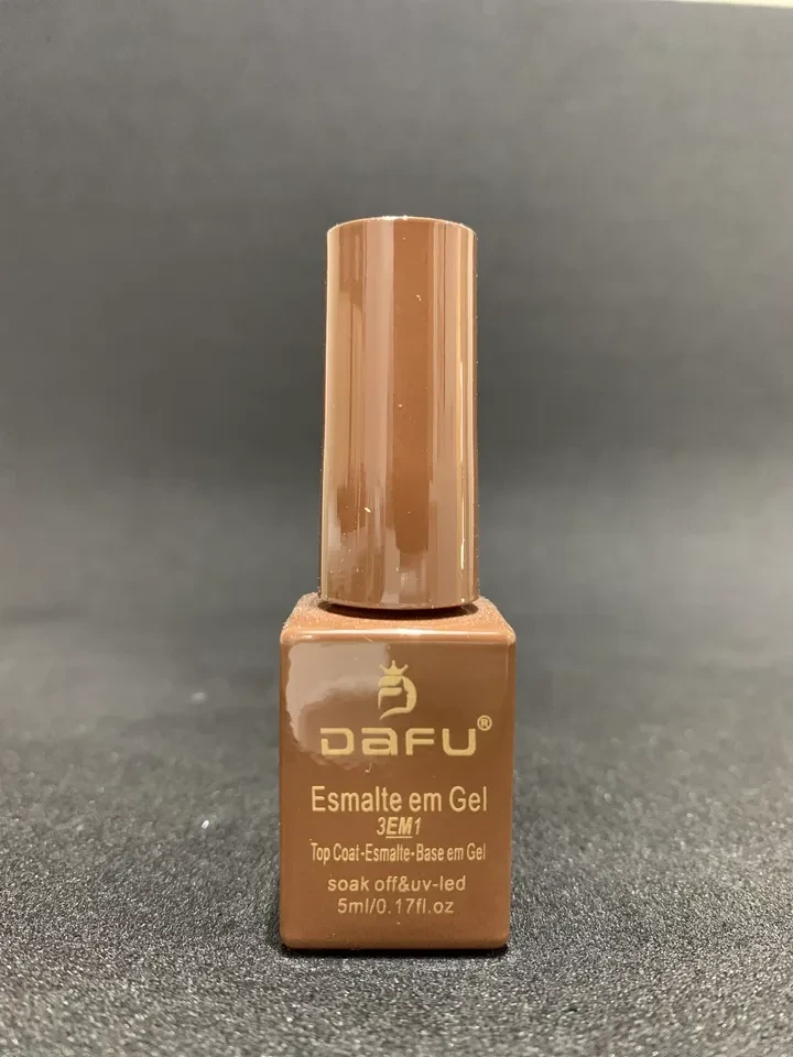 Esmalte em Gel 3 em 1 DAFU – 5ml Tom Marrom 006 | Lançamento SEM HEMA E TPO - 1