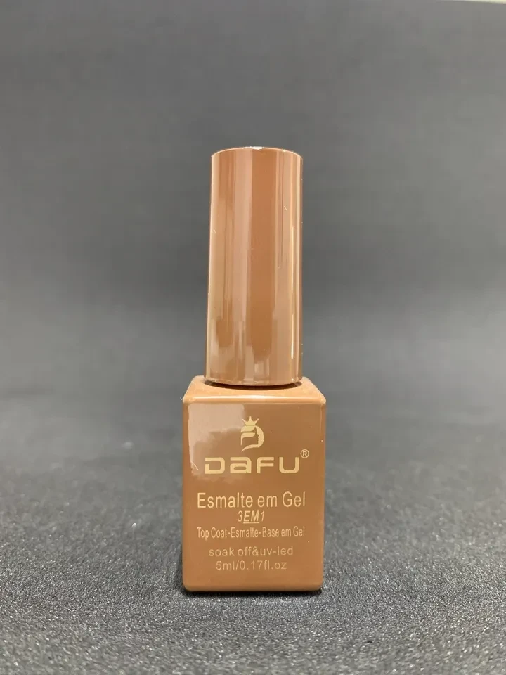 Esmalte em Gel 3 em 1 DAFU – 5ml Tom Marrom 002 | Lançamento SEM HEMA E TPO - 1