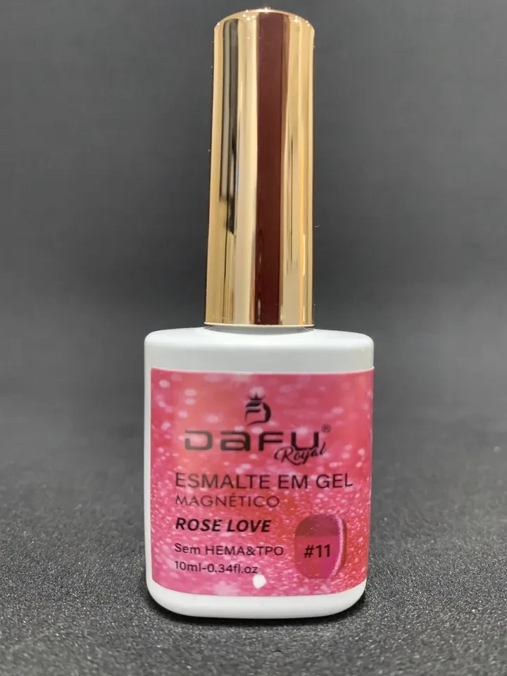 Esmalte Em Gel Dafu Magnético Olho de Gato 11 Coleção Rose Love Sem HEMA e SEM TPO - 1