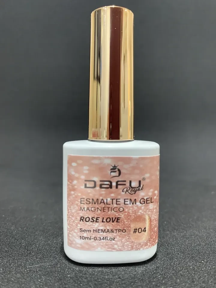 Esmalte Em Gel Dafu Magnético Olho de Gato 04 Coleção Rose Love Sem HEMA e SEM TPO - 1