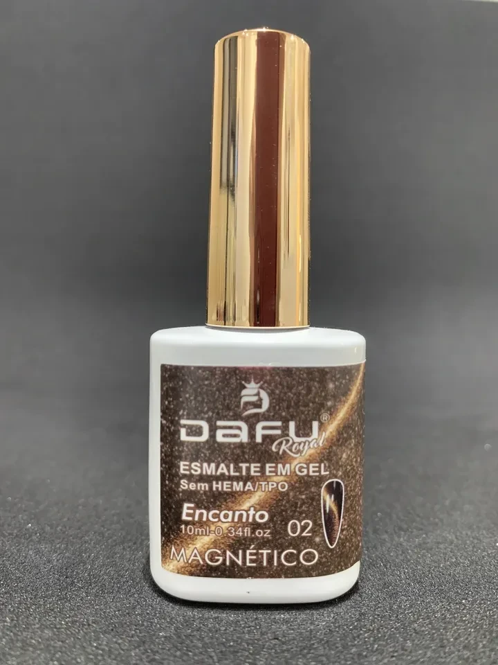 Esmalte Em Gel Dafu Magnético Olho de Gato 02 Coleção Encanto - Sem HEMA e TPO - 1