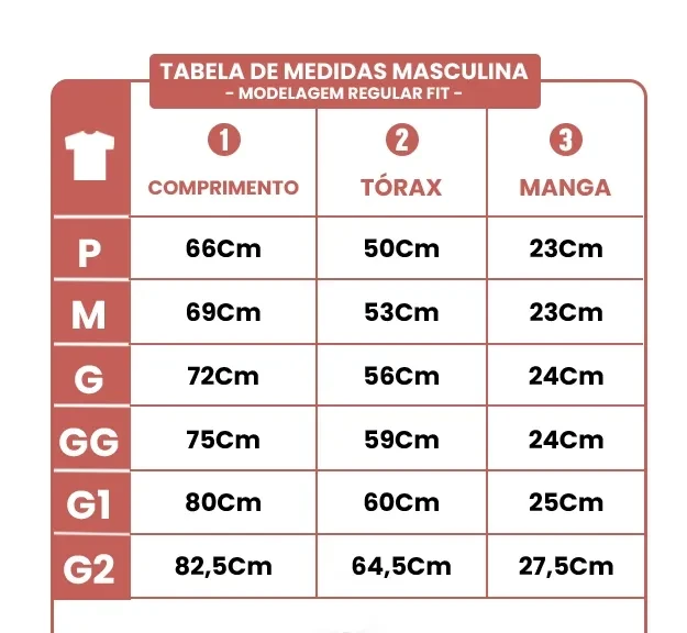 Camiseta Masculina Vermelha Holy - 2