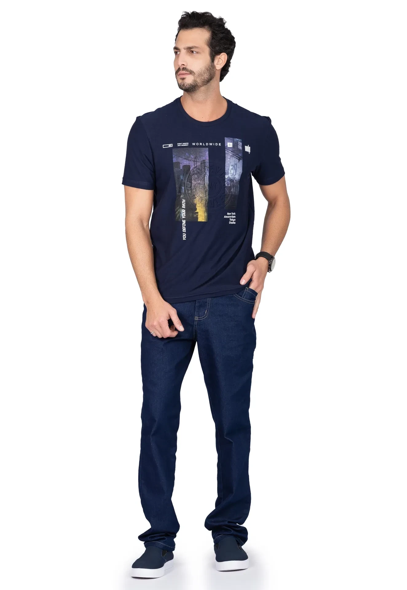 Camiseta Masculina Worldwide - 2