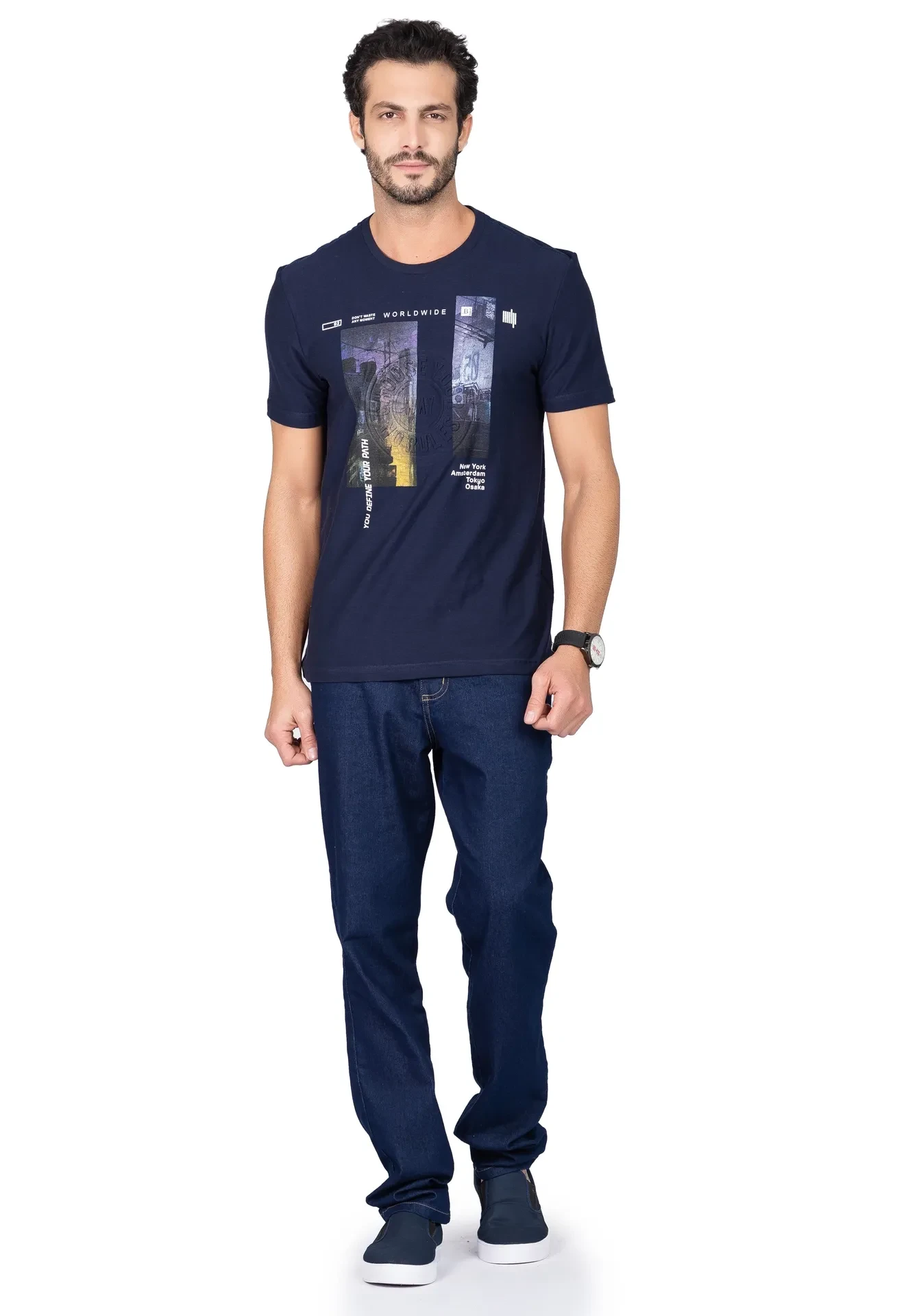Camiseta Masculina Worldwide - 3