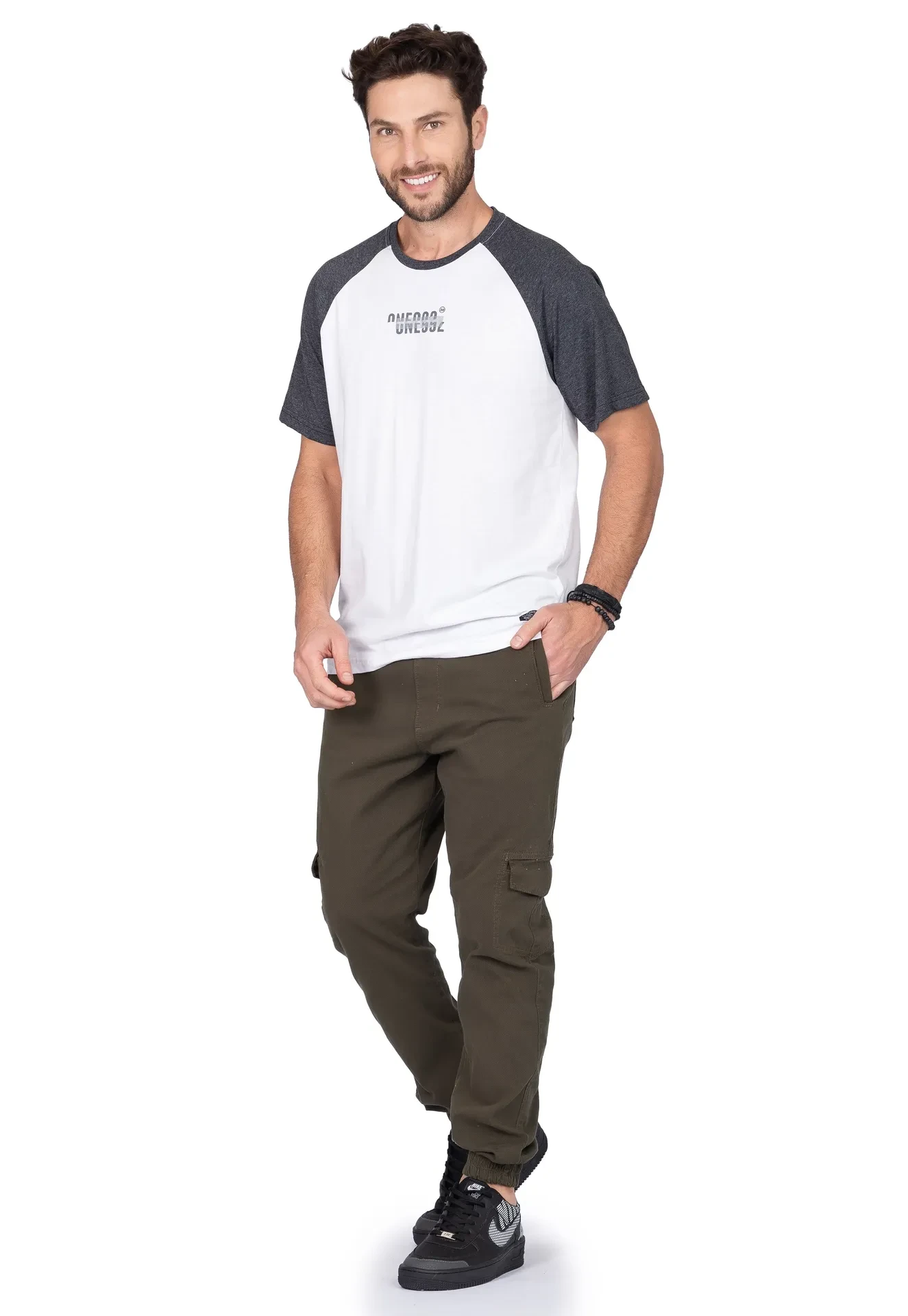 Camiseta Masculina Branca  - 3