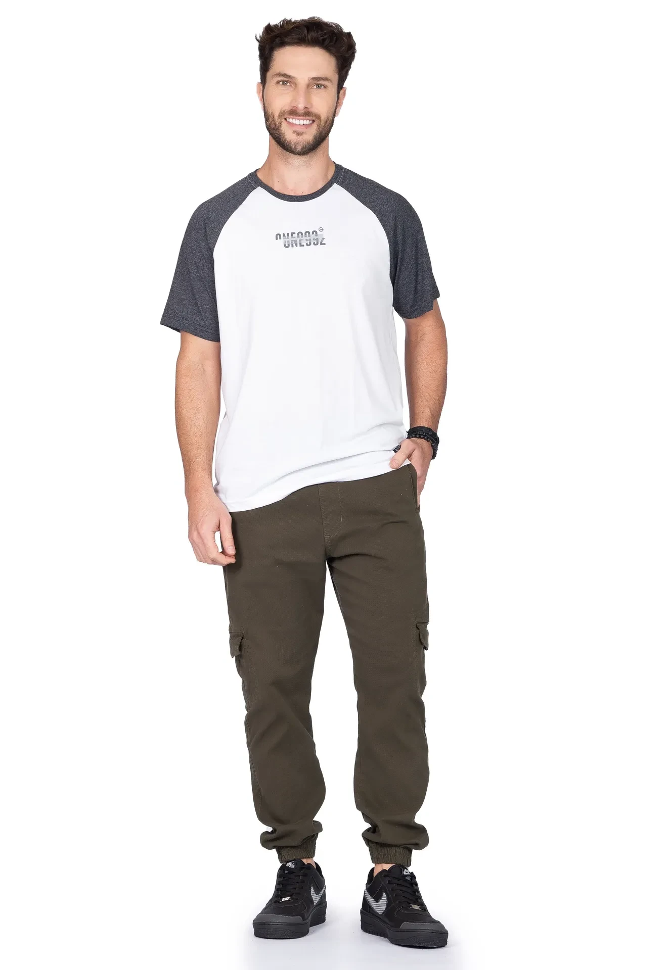 Camiseta Masculina Branca  - 2