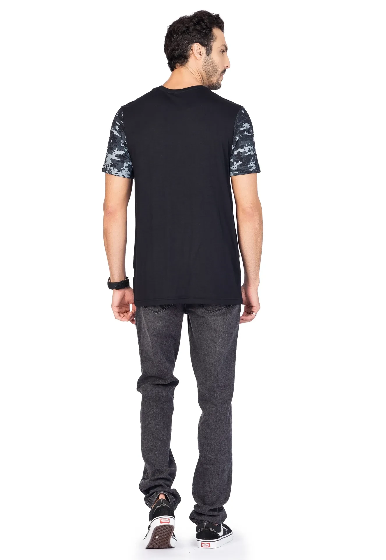 Camiseta Masculina Camuflada - 4