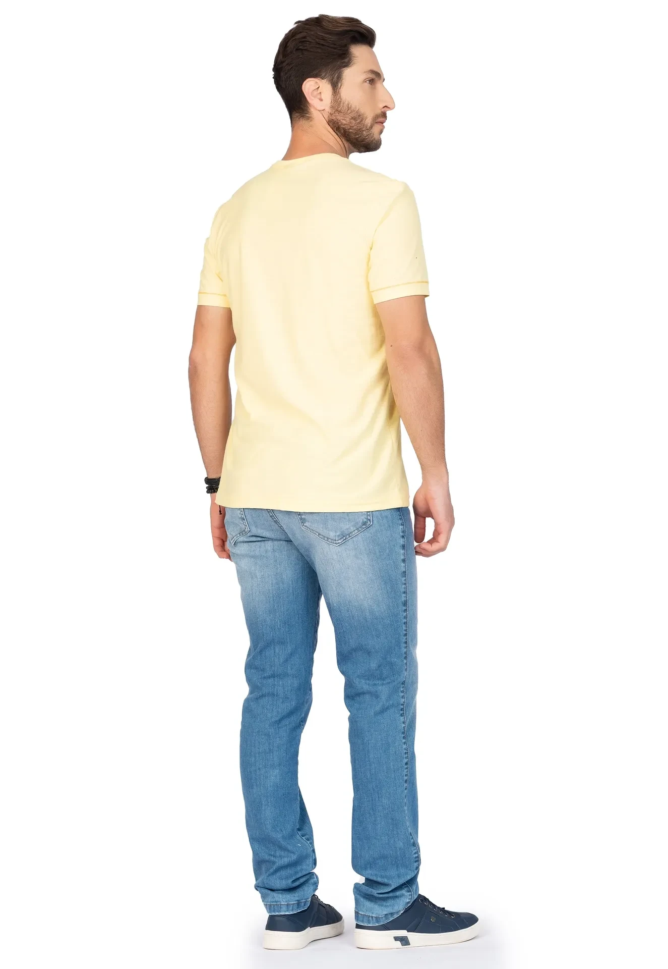 Camiseta Manhatan Amarela - 4