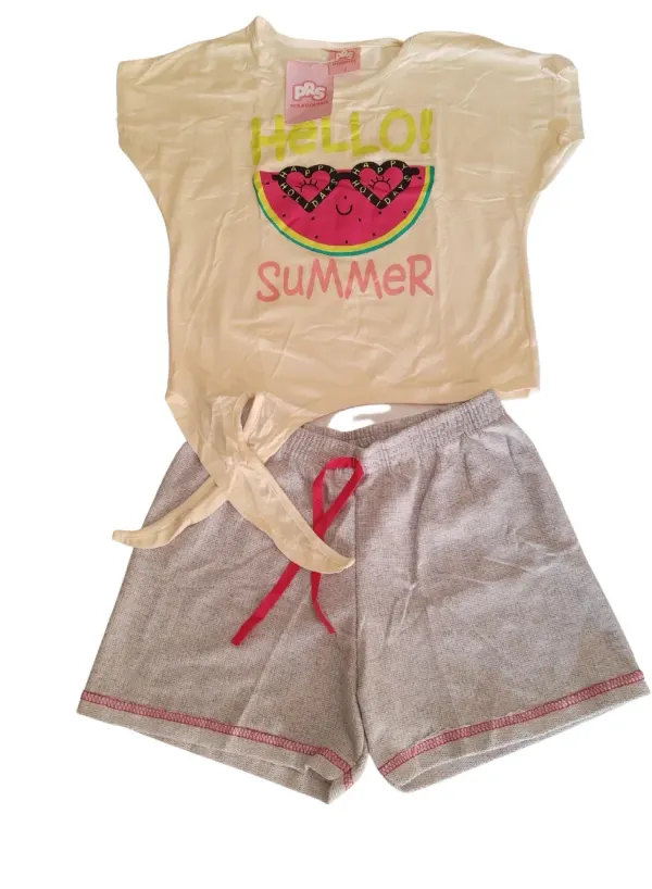 Conjunto Feminino Blusa Beje