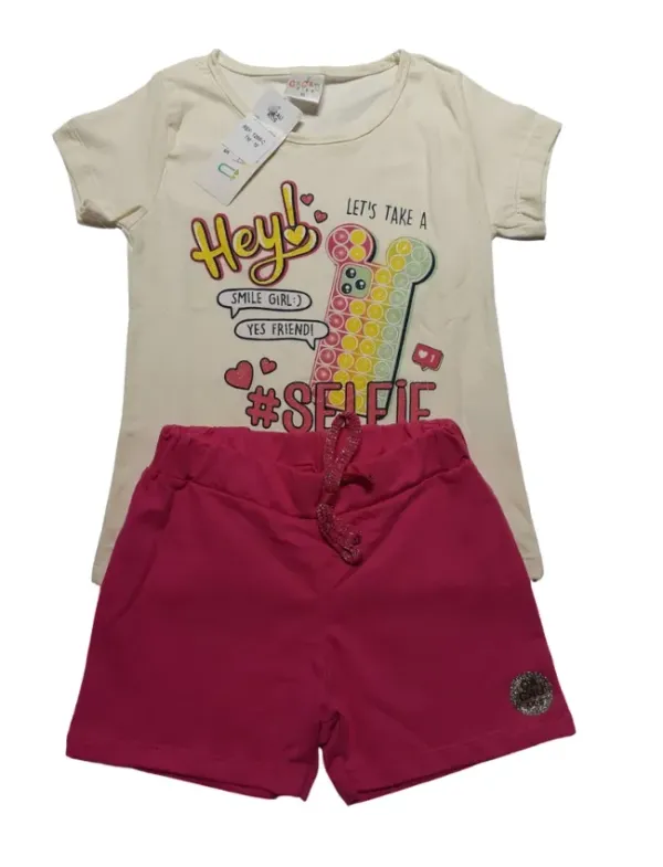 Conjunto Feminino Selfie 10 Anos 