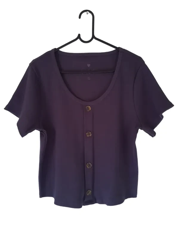 Blusa Com Botões Frontal  - 1