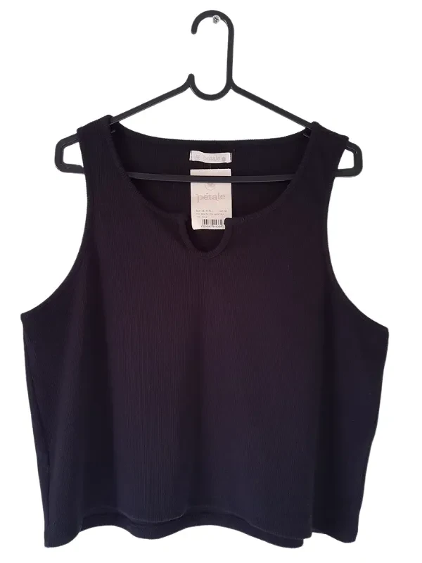 Blusa Regata Solta Preta - 1
