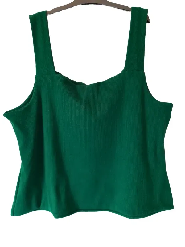 Blusa De Alça Verde  Tam GG