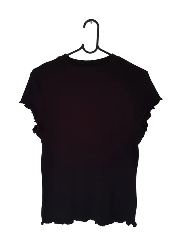 Blusa Marga Curta Cor Preta  - 1