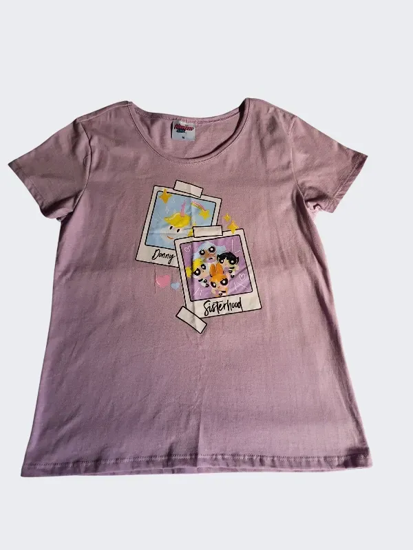 T-shirt Lilás Garotas Poderosas
