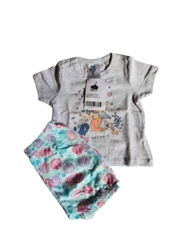 Conjunto Feminino Shortinho Estampado  - 2