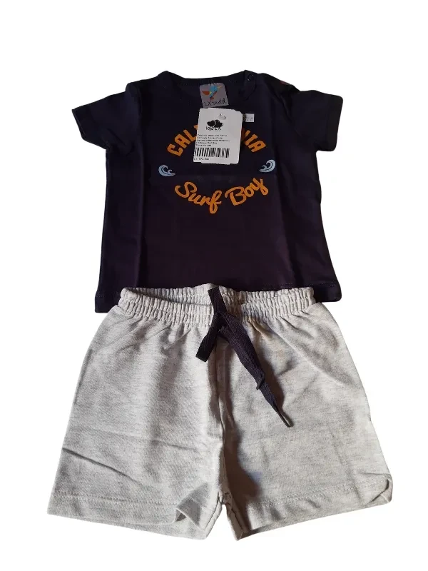 Conjunto Masculino Camiseta Azul Marinho Califórnia - 2