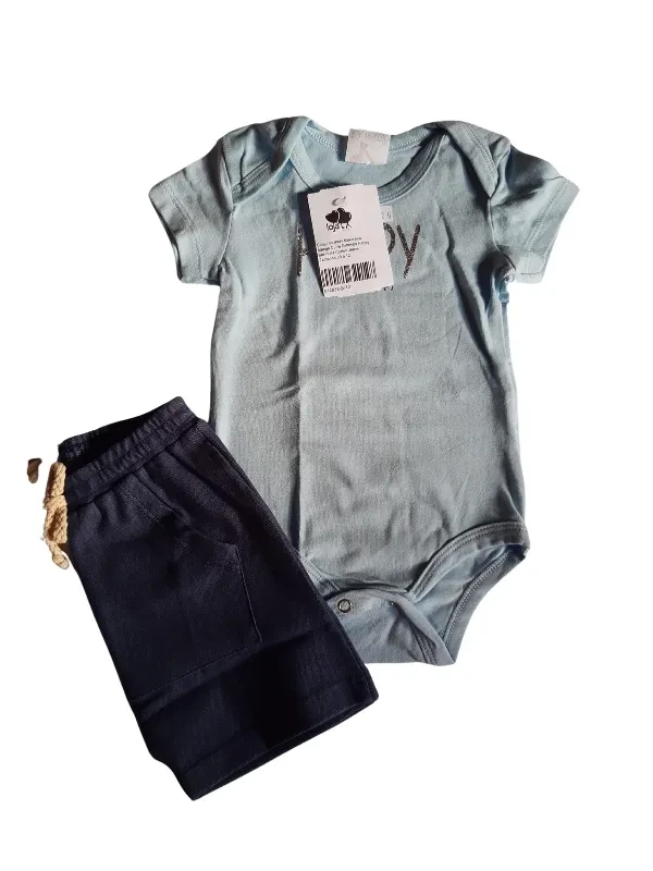 Conjunto Body Masculino Happy Forever - 2