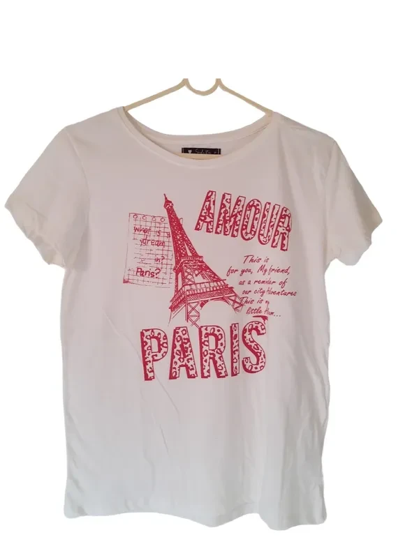 T-shirt Estampa Amour Paris  - 1