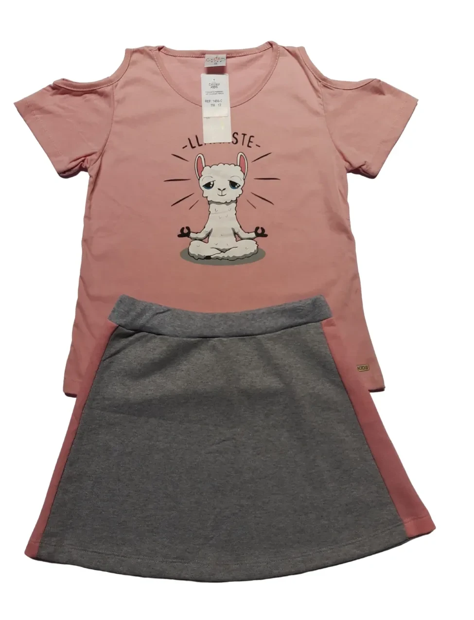 Conjunto Feminino Llamaste Blusa Rosa - 3