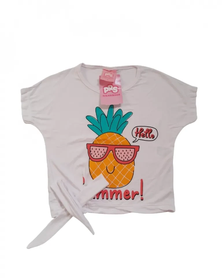 Conjunto Feminino Blusa Branca - 2