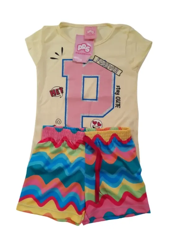 Conjunto Feminino Letra 
