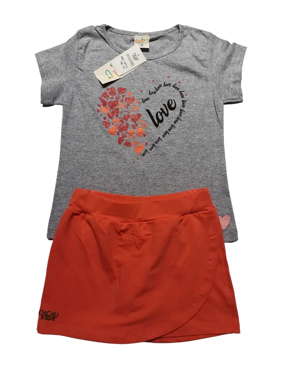 Conjunto Feminino Short Saia - 1