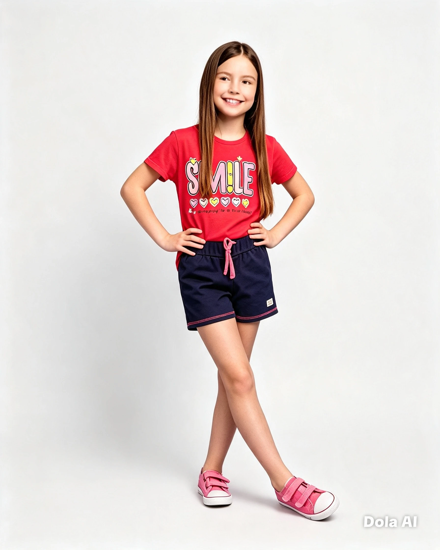 Conjunto Feminino Short Azul Marinho - 1