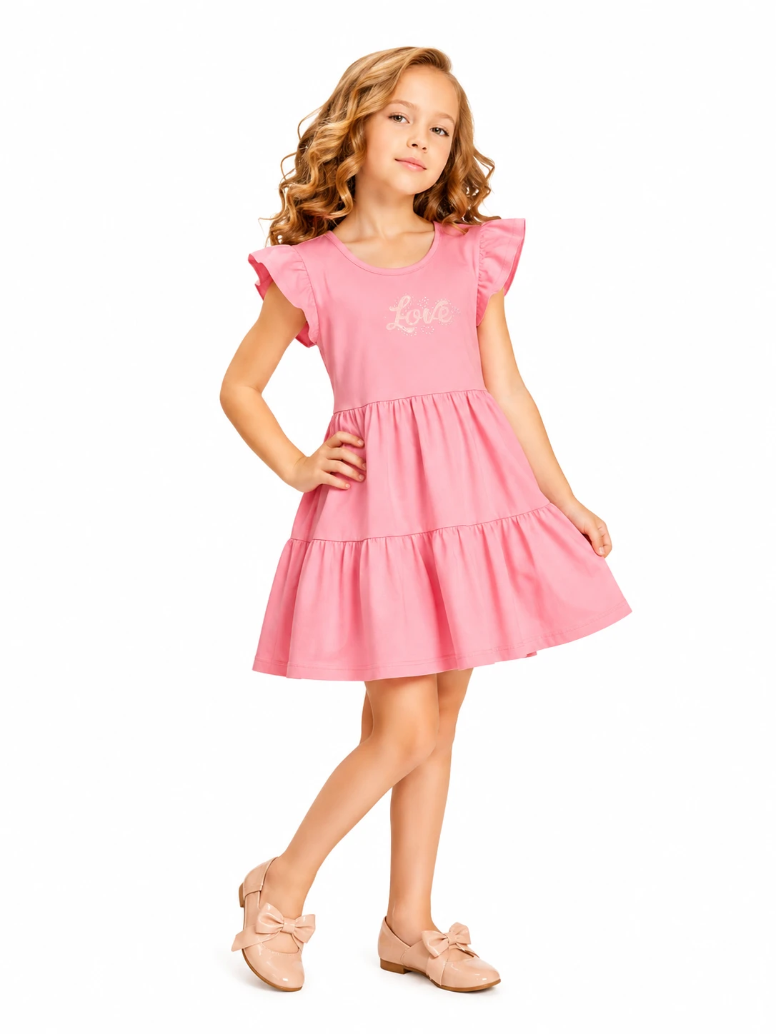 Vestido Rosa Love All Ages - 1