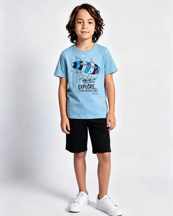 Conjunto Pijama Masculino  Explore The World
