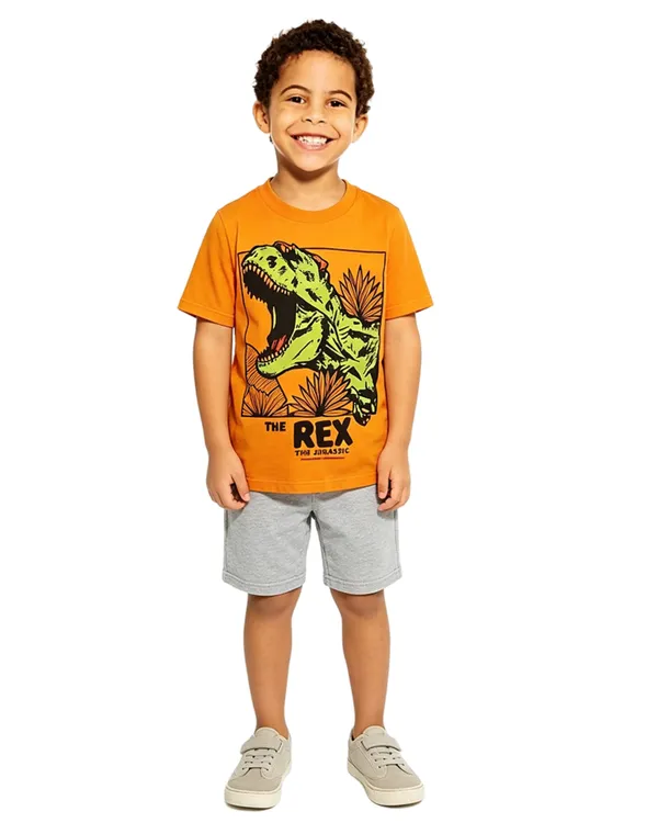 Conjunto Masculino T-Rex Dinossauro 🦖