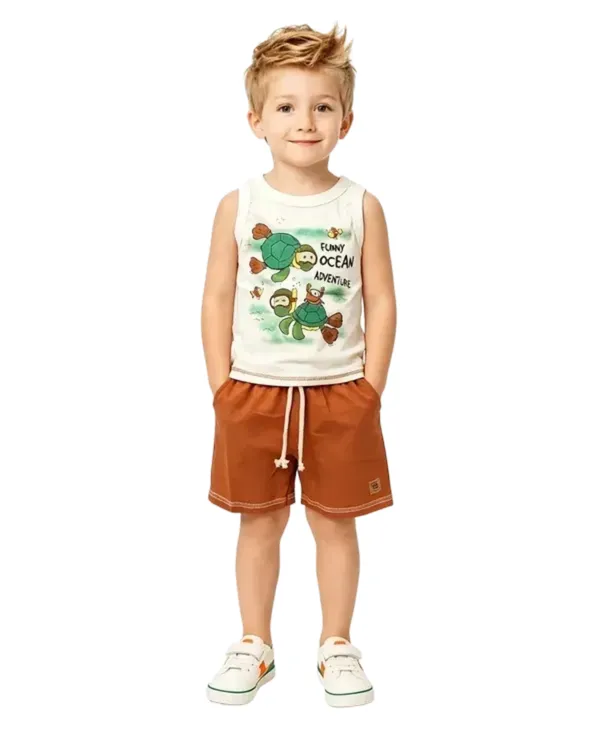 Conjunto Masculino Camiseta Regata