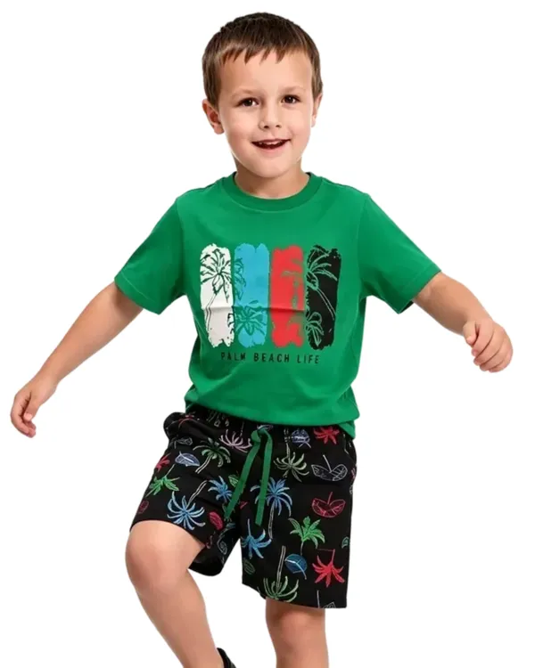 Conjunto Masculino Camiseta Verde