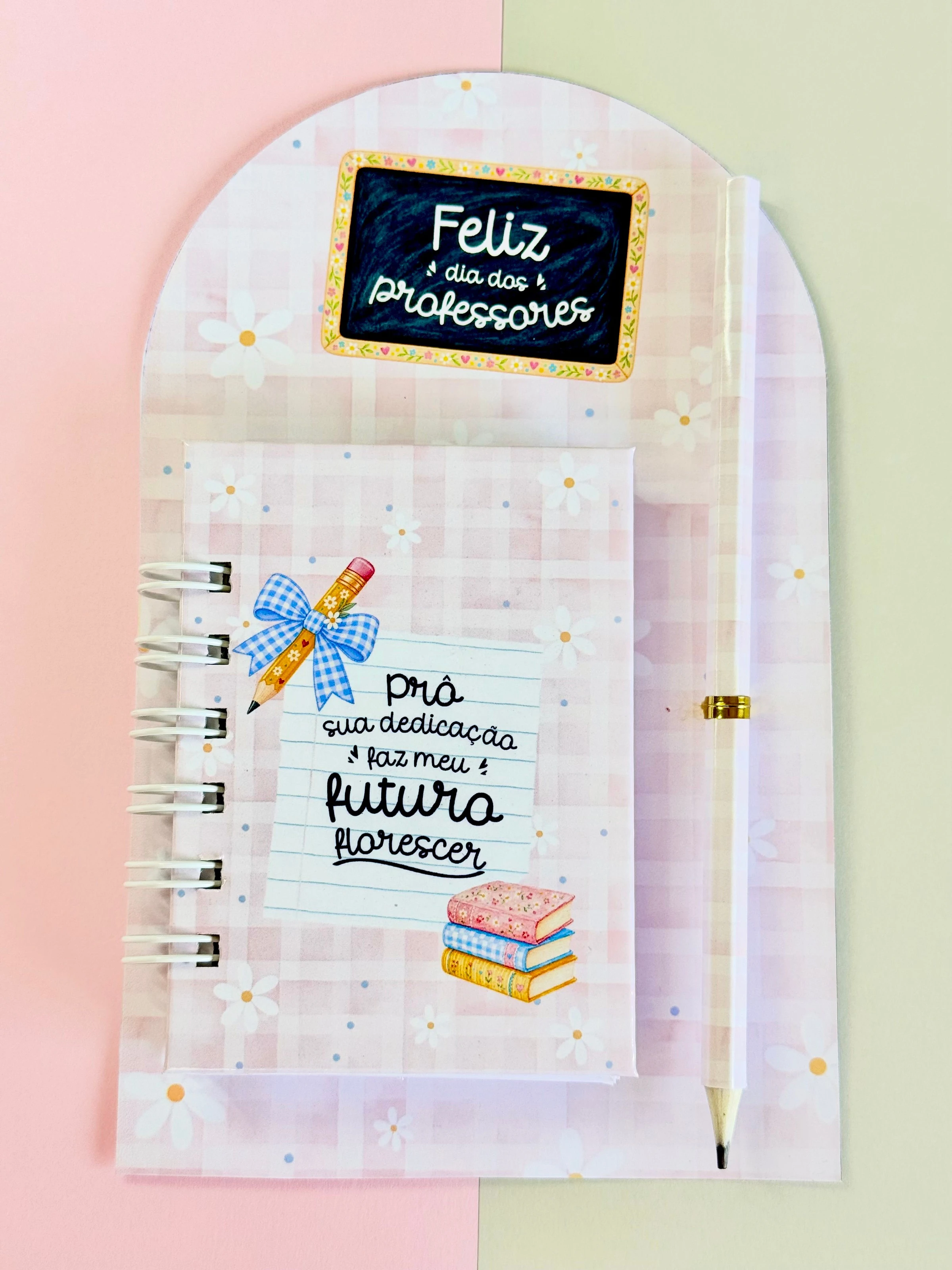 Bloquinho + Lápis - 1