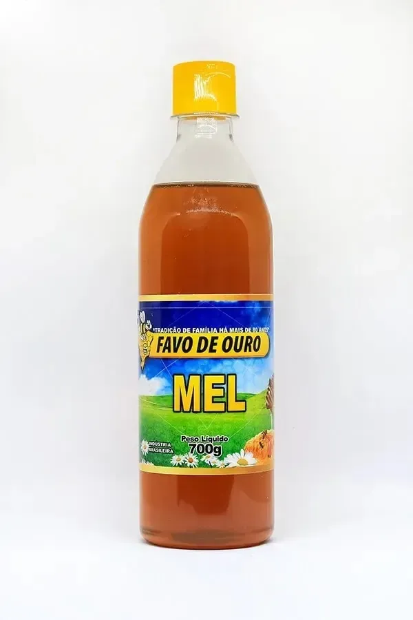 Mel garrafa 700g Favo de Ouro
