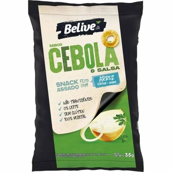 Snacks believe sabor cebola - 1