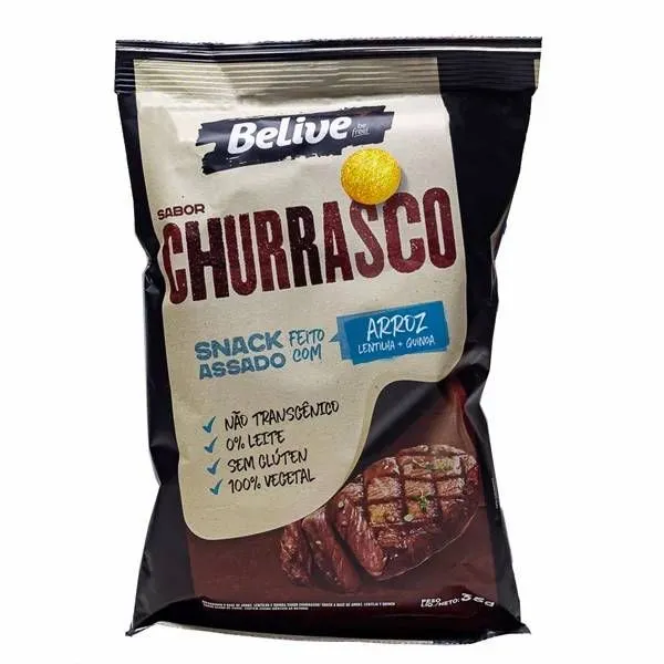 Snacks Believe sabor churrasco