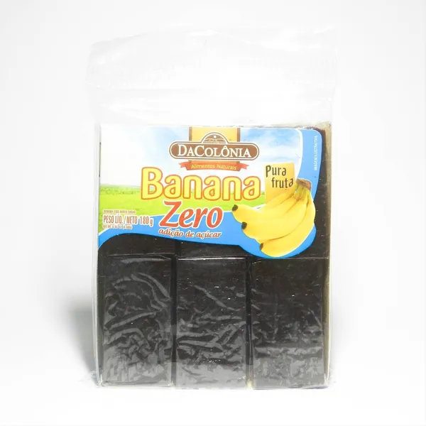 Banana zero adição de açúcar DaColonia-180g